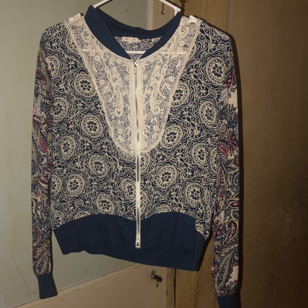 Zip over jacket